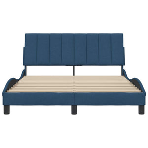Bettgestell Hanko Blau 140x200 cm