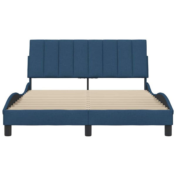 Bettgestell Hanko Blau 140x200 cm