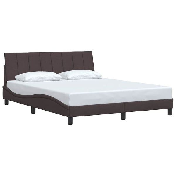 Bettgestell Hanko Dunkelbraun 160x200 cm