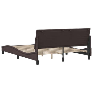 Bettgestell Hanko Dunkelbraun 160x200 cm