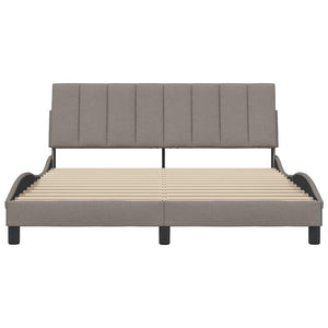 Bettgestell Hanko Taupe 160x200 cm