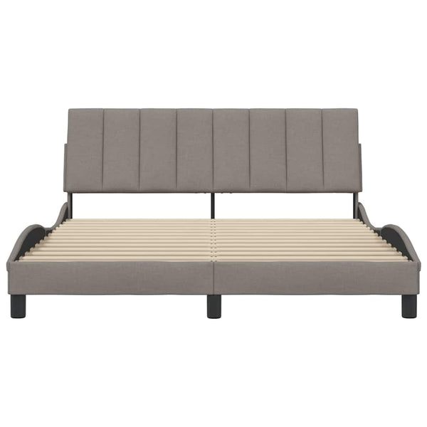 Bettgestell Hanko Taupe 160x200 cm