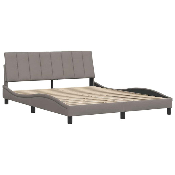 Bettgestell Hanko Taupe 160x200 cm
