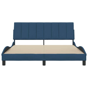 Bettgestell Hanko Blau 160x200 cm