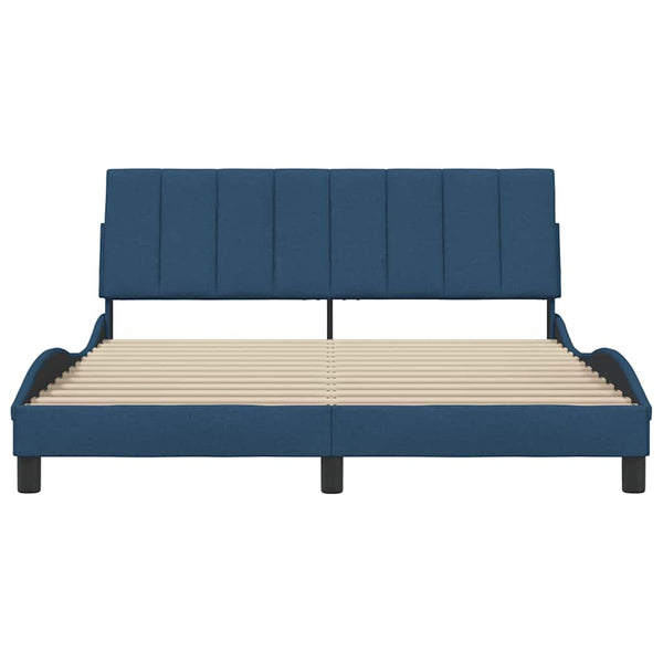 Bettgestell Hanko Blau 160x200 cm