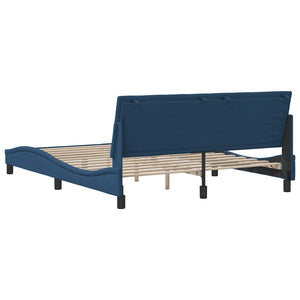 Bettgestell Hanko Blau 160x200 cm