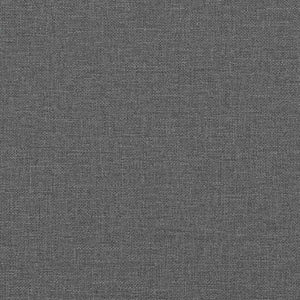 Bettgestell Dunkelgrau 180x200 cm Stoff