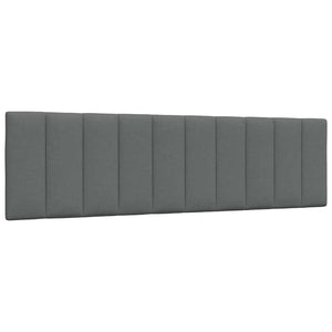 Bettgestell Dunkelgrau 180x200 cm Stoff