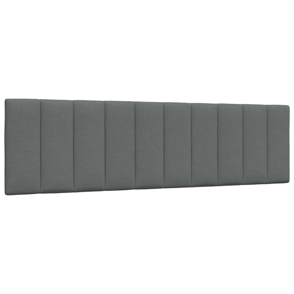 Bettgestell Dunkelgrau 180x200 cm Stoff