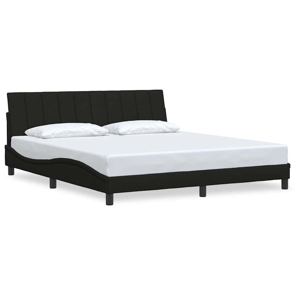 Bettgestell Hanko Schwarz 180x200 cm