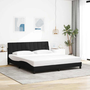 Bettgestell Hanko Schwarz 180x200 cm