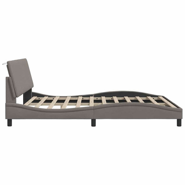 Bettgestell Hanko Taupe 180x200 cm