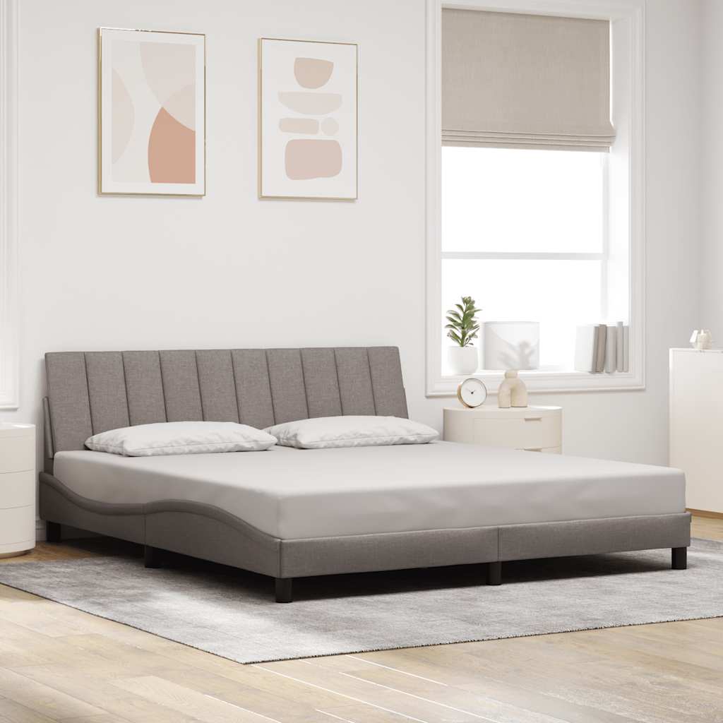 Bettgestell Hanko Taupe 180x200 cm