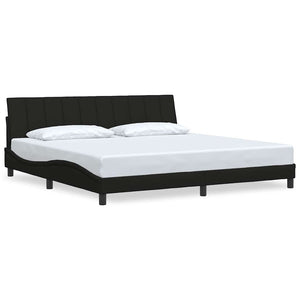 Bettgestell Hanko Schwarz 200x200 cm
