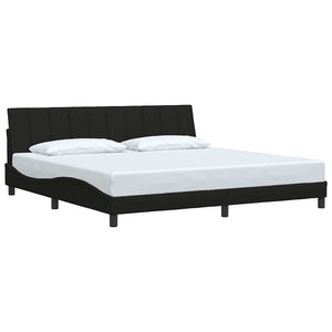 Bettgestell Hanko Schwarz 200x200 cm