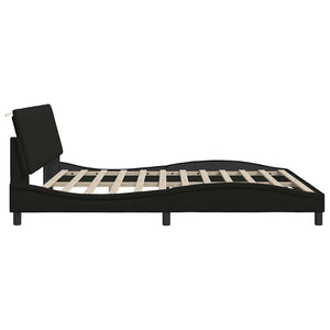 Bettgestell Hanko Schwarz 200x200 cm