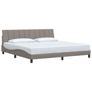 Bettgestell Hanko Taupe 200x200 cm