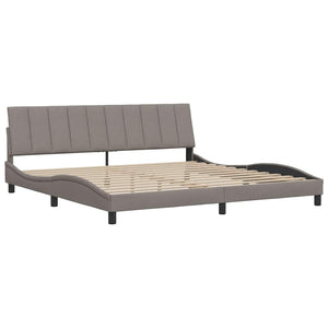 Bettgestell Hanko Taupe 200x200 cm