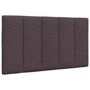 Bett mit Matratze Dunkelbraun 80x200 cm