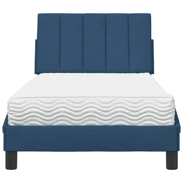 Bett mit Matratze Hanko Blau 80x200 cm