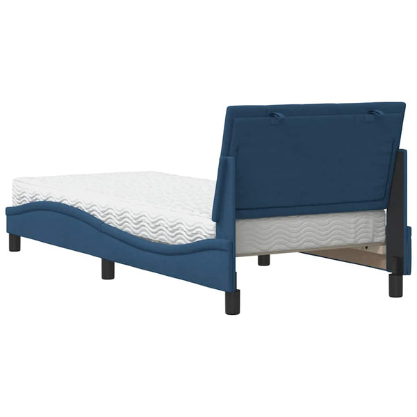 Bett mit Matratze Hanko Blau 80x200 cm