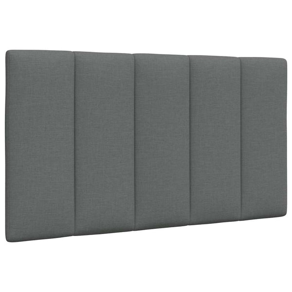 Bett mit Matratze Hanko Dunkelgrau 90x200 cm