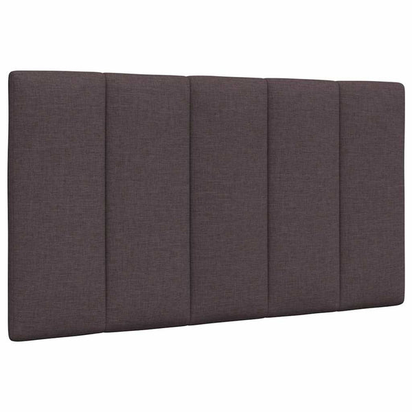 Bett mit Matratze Dunkelbraun 90x200 cm