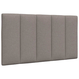 Bett mit Matratze Hanko Taupe 90x200 cm