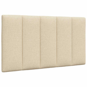 Bett mit Matratze Hanko Creme 90x200 cm