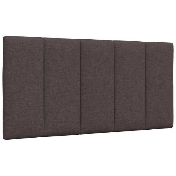 Bett mit Matratze Dunkelbraun 100x200 cm
