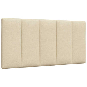 Bett mit Matratze Hanko Creme 100x200 cm