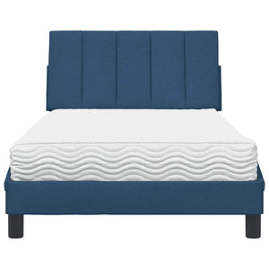 Bett mit Matratze Hanko Blau 100x200 cm