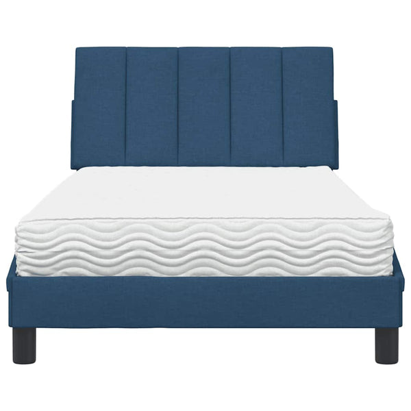 Bett mit Matratze Hanko Blau 100x200 cm