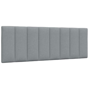 Bett mit Matratze Hanko Hellgrau 140x190 cm