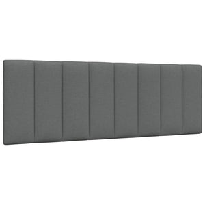Bett mit Matratze Hanko Dunkelgrau 140x190 cm