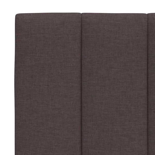 Bett mit Matratze Hanko Dunkelbraun 160x200 cm