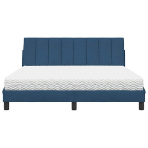Bett mit Matratze Hanko Blau 160x200 cm