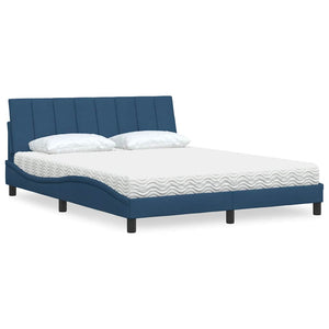 Bett mit Matratze Hanko Blau 160x200 cm