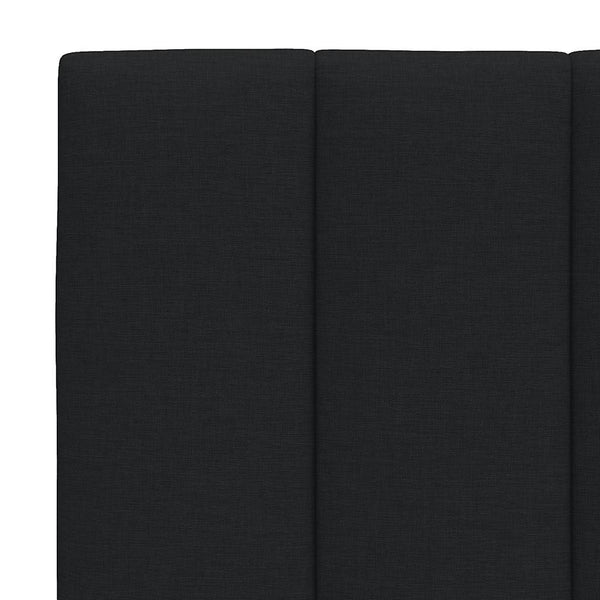 Bett mit Matratze Hanko Schwarz 180x200 cm