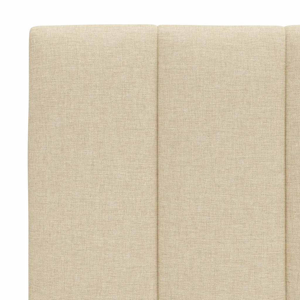 Bett mit Matratze Hanko Creme 180x200 cm