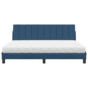 Bett mit Matratze Hanko Blau 180x200 cm