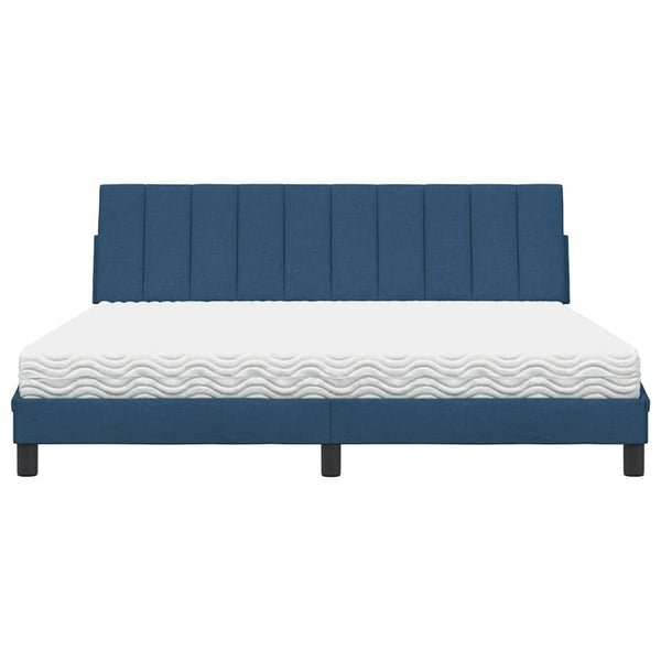 Bett mit Matratze Hanko Blau 180x200 cm