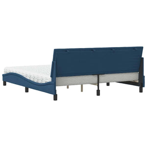 Bett mit Matratze Hanko Blau 180x200 cm