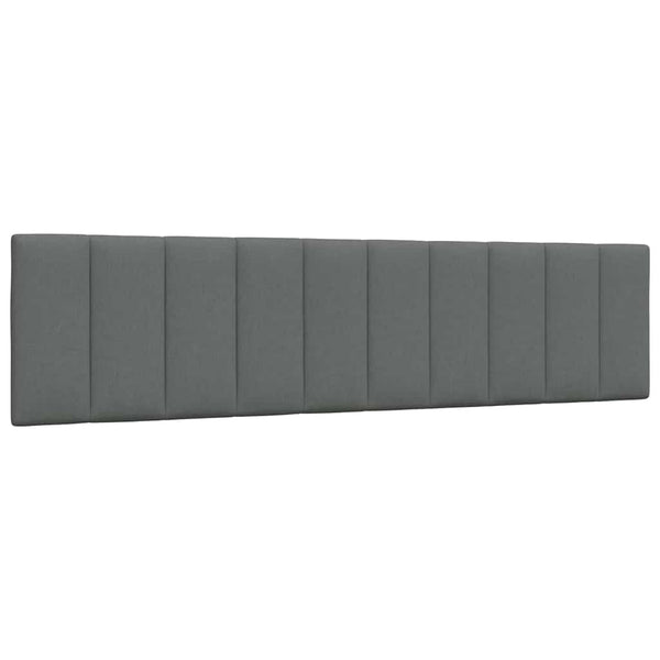 Bett mit Matratze Hanko Dunkelgrau 200x200 cm