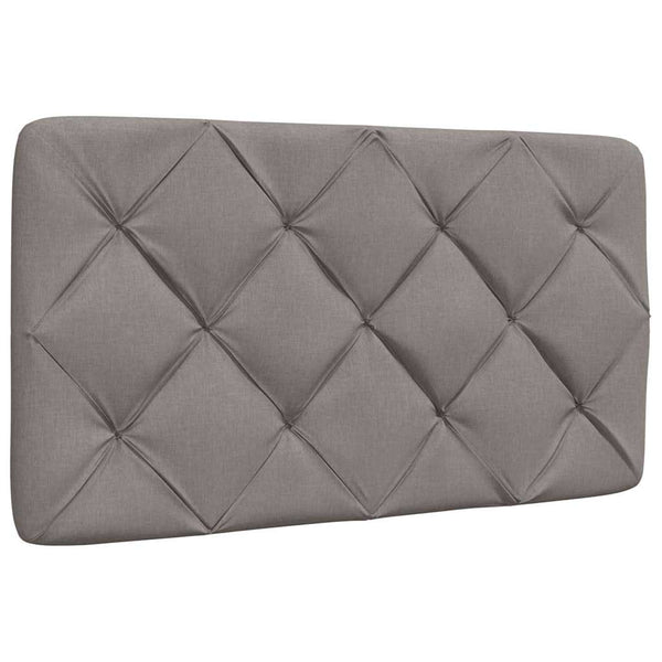 Bettgestell mit LED Taupe 80x200 cm