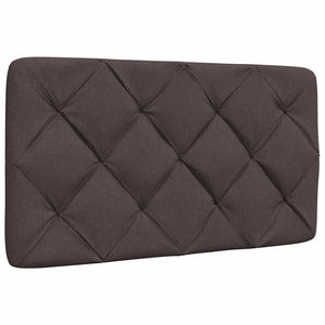 Bettgestell Dunkelbraun 90x190 cm mit LED