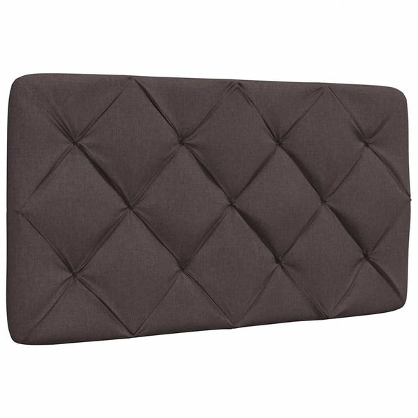 Bettgestell Dunkelbraun 90x190 cm mit LED