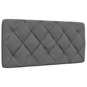 Bettgestell mit LED Dunkelgrau 100x200 cm