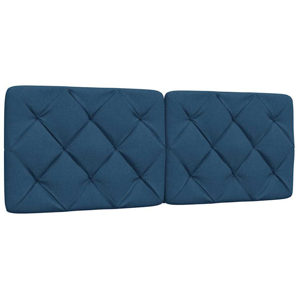 Bettgestell Blau 120x200 cm mit LED