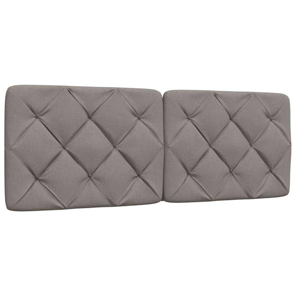 Bettgestell Taupe mit LED 140x190 cm